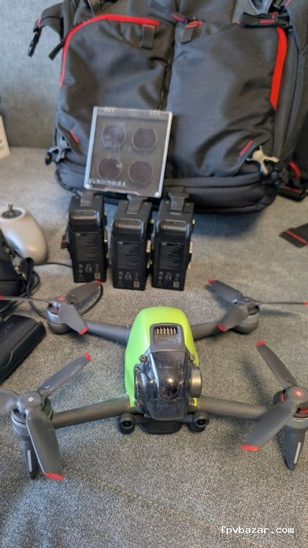 DJI FPV / Avata komplet – 3 drony, Goggles 2/V2